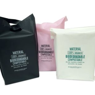 Bolsa biodegradable compostable