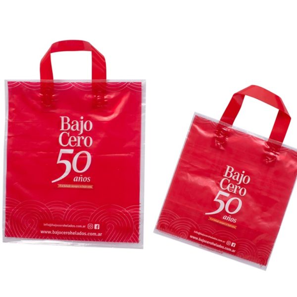 Bolsa para helado con fuelle