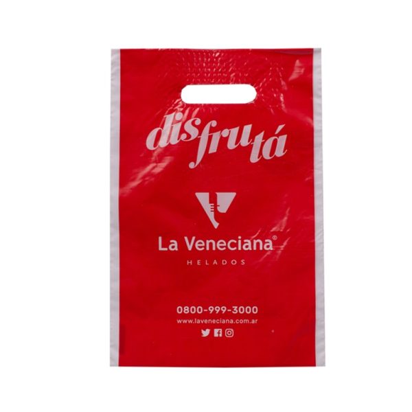Bolsa para helado con fuelle que facilita la colocación del pote - Imagen 4